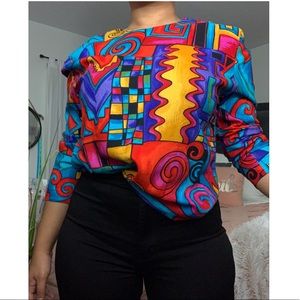 Colorful long sleeve